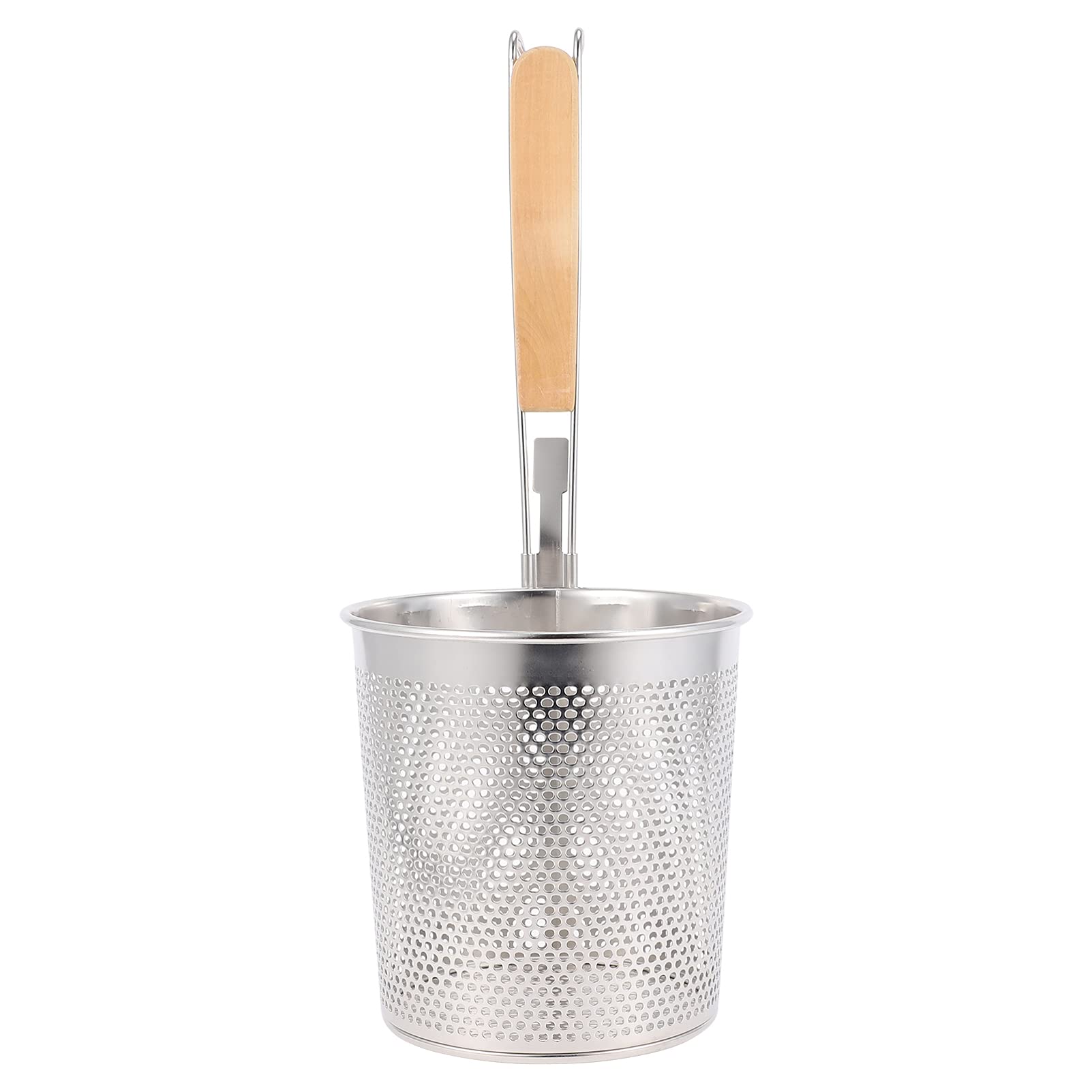 Colador de fideos y cesta de pasta para cocina en acero inoxidable