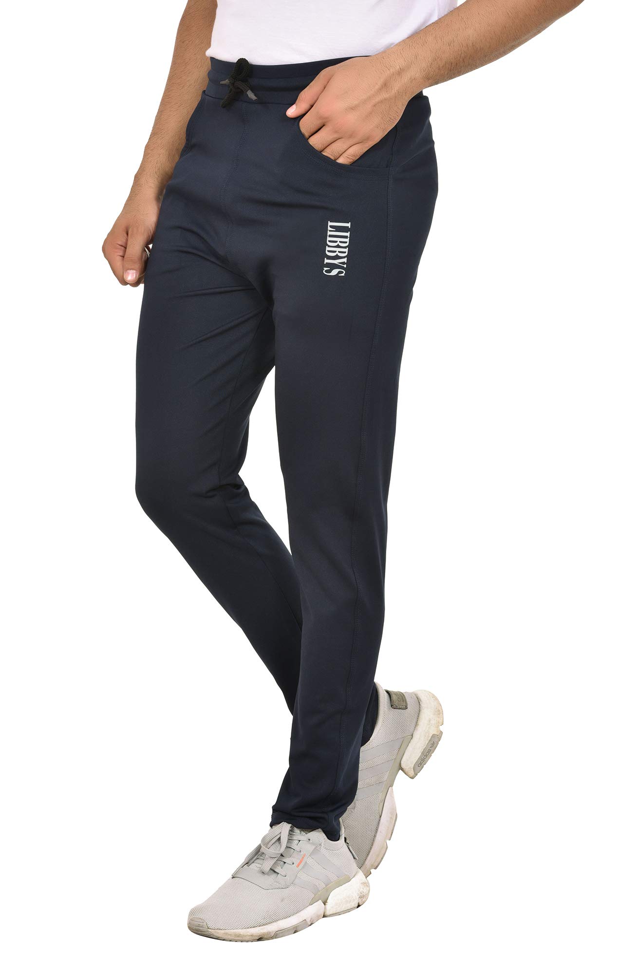 Libbys Cotton Lycra Stretchable Track Pants for Men