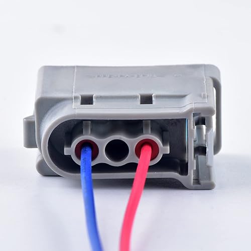 Miniatura 6 de Conector impermeable automático de 2 pines para Ford Focus Mondeo GM Buick Opel Cadillac Lincoln Jeep Faro intermitente luz trasera Plug (gris)