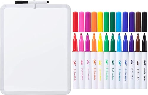 Mr. Pen - Pizarra de borrado en seco y marcadores de borrado en seco