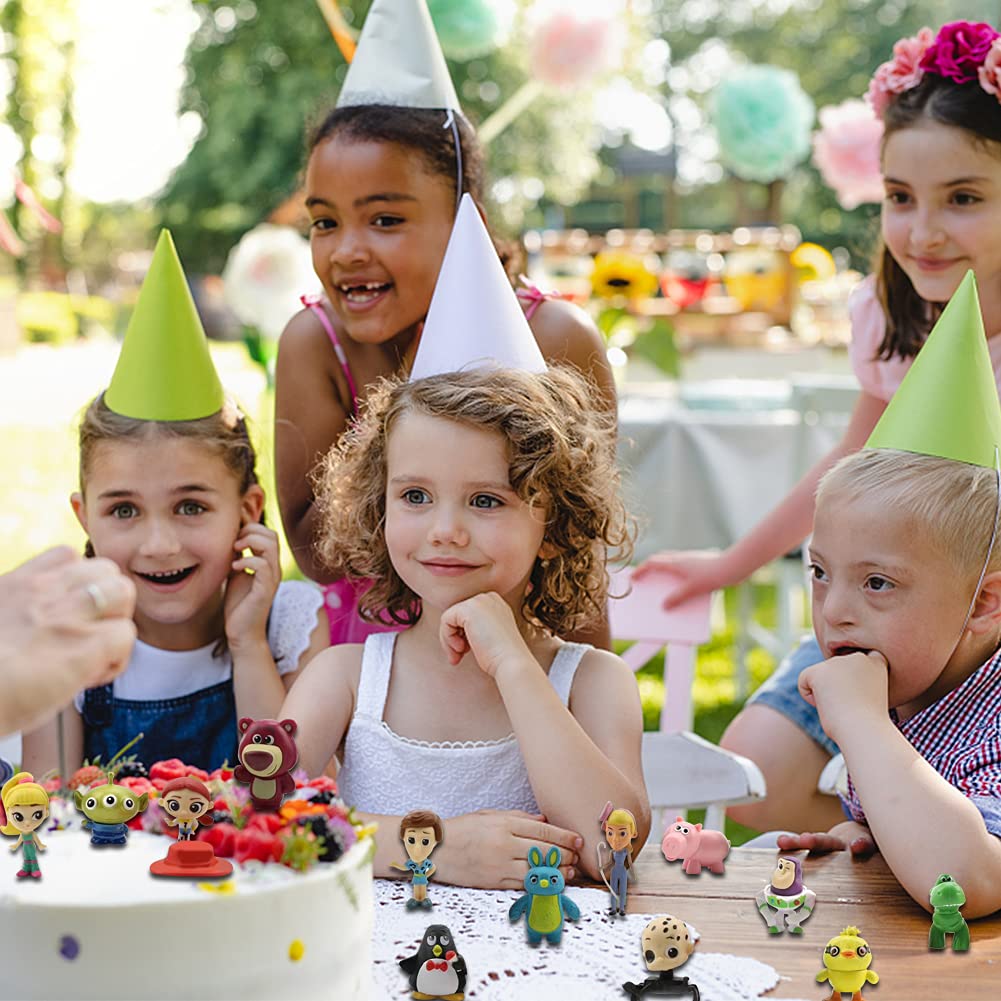 17-teiliges Mini Figuren Set - Tortendekoration Für Geburtstag & Party