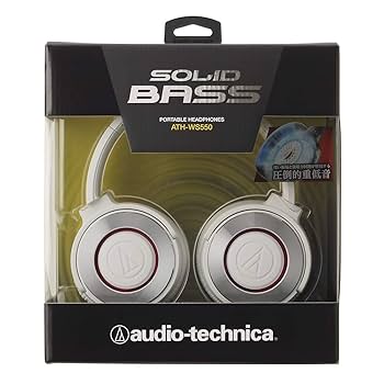 audio-technica SOLID BASS ヘッドホン 密閉型 ホワイト ATH-WS550 WH Amazon.co.jp: オーディオテクニカ SOLID BASS ポータブル