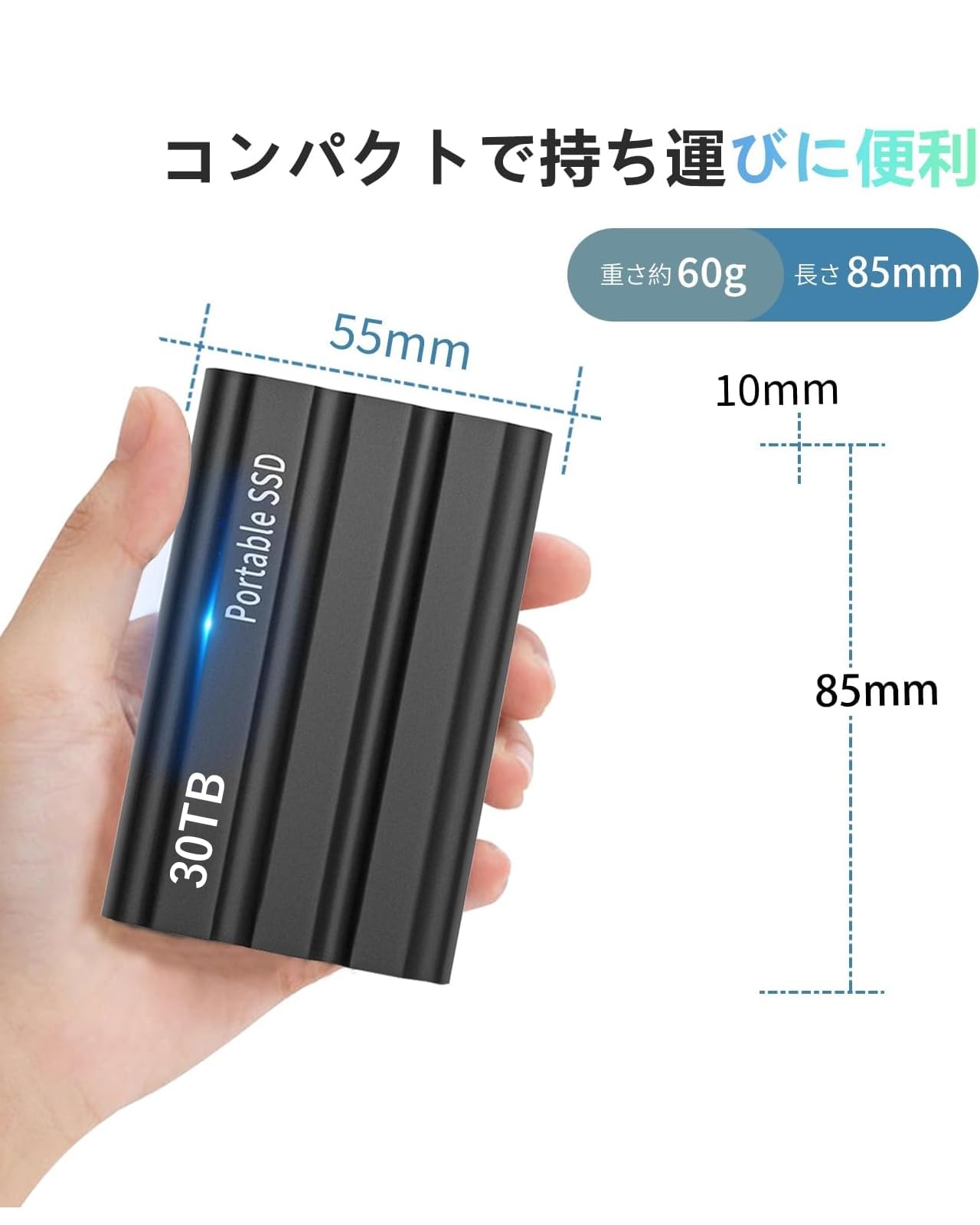 超高速大容量新品ＳＳＤ１ＴＢ搭載✨美品✨累積使用時間１２３０時間✨ノートパソコン Newoed 外付けSSD 1TB最大転送速度650MB/秒高速転送USB3.1