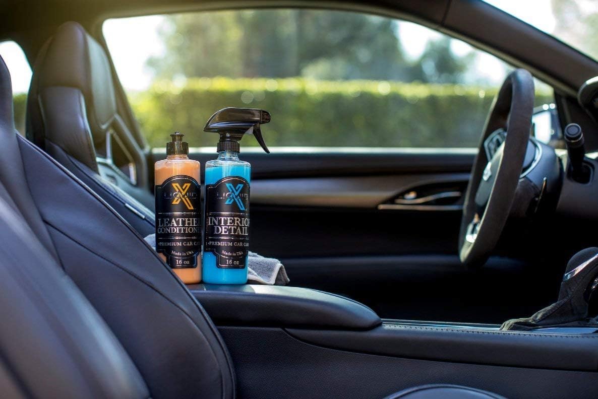 Liquid X Leather Conditioner - Conditions and Protects with Non Greasy Formula - Added SPF for UV Protection - Prevent Fading & Cracking (16 oz)