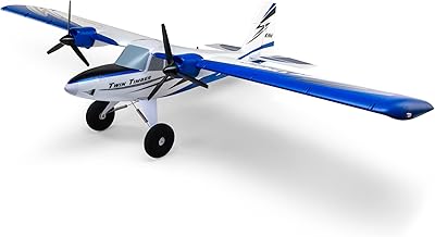 E-flite RC Airplane Twin Timber 1.6m PNP EFL23875 Airplanes P&P Electric