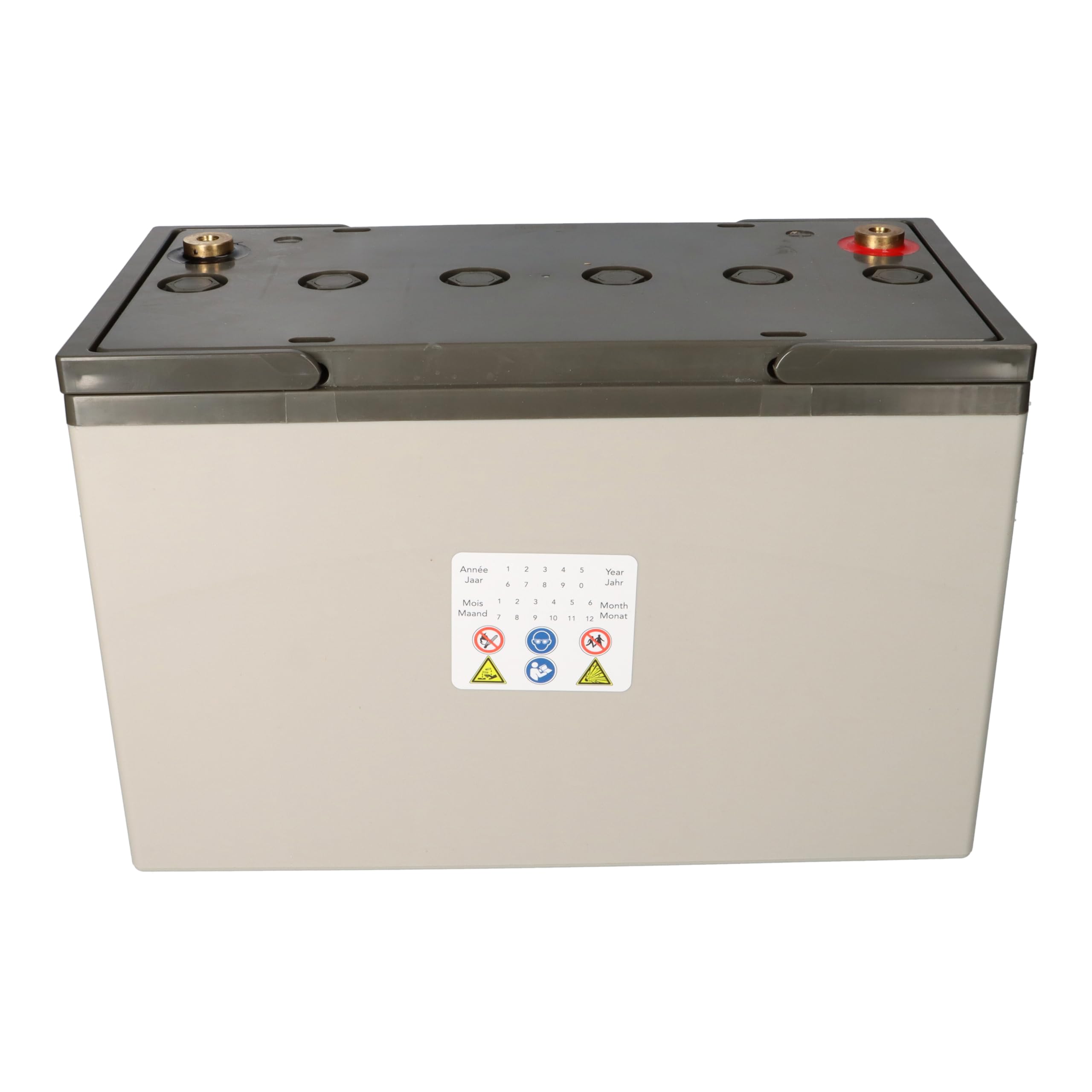 Batería de gel de plomo, 2 unidades, 12 V, 100 Ah, compatible con silla de ruedas, E-Mobil Seniorenmobil etc.