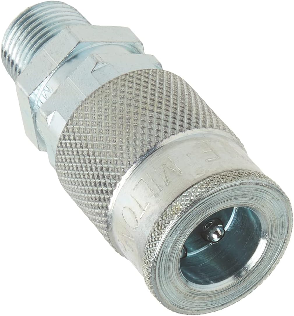 Milton S-1836 3/8" MNPT H Style Coupler