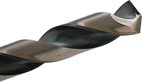 Miniatura 4 de Cle-Line C18128 Bit Barrel Style 1878 Juego de brocas de acero de alta velocidad, acabado negro y dorado, tamaño de 1/16" - 1/2", 29 piezas