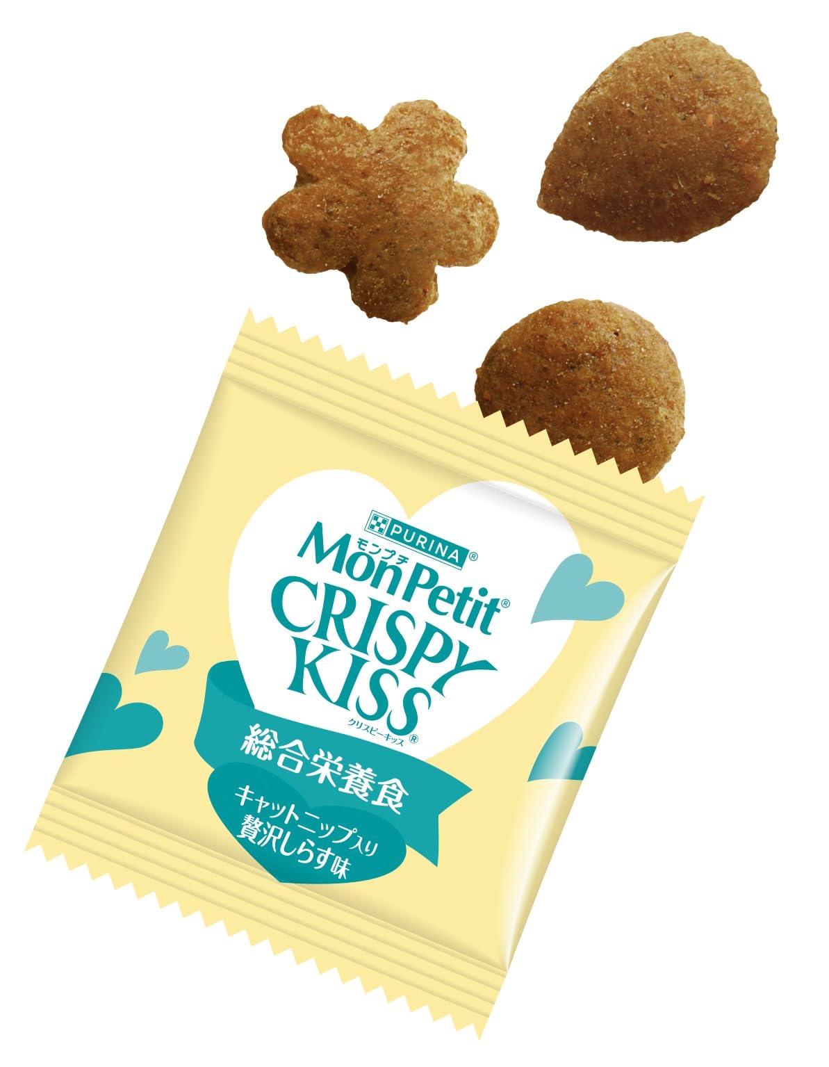 Amazon.co.jp: モンプチ クリスピーキッス 猫用おやつ バラエティ
