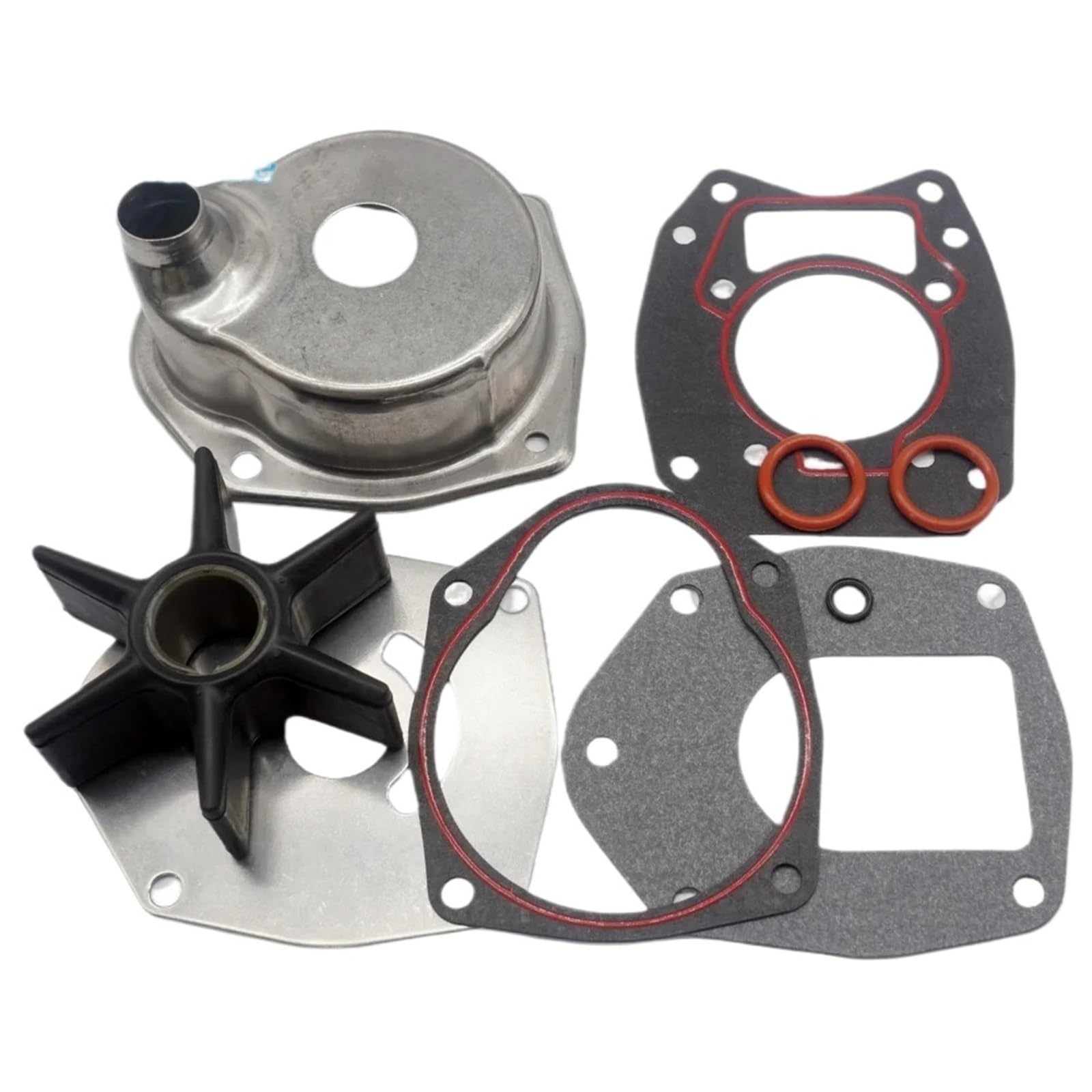 Kit Riparazione Girante Pompa Acqua Honda 75HP 90HP 19021-ZW1-003 | Kit completo con girante e alloggiamento. Sostituzione OEM precisa per Honda BF75AT/BF90AT.
