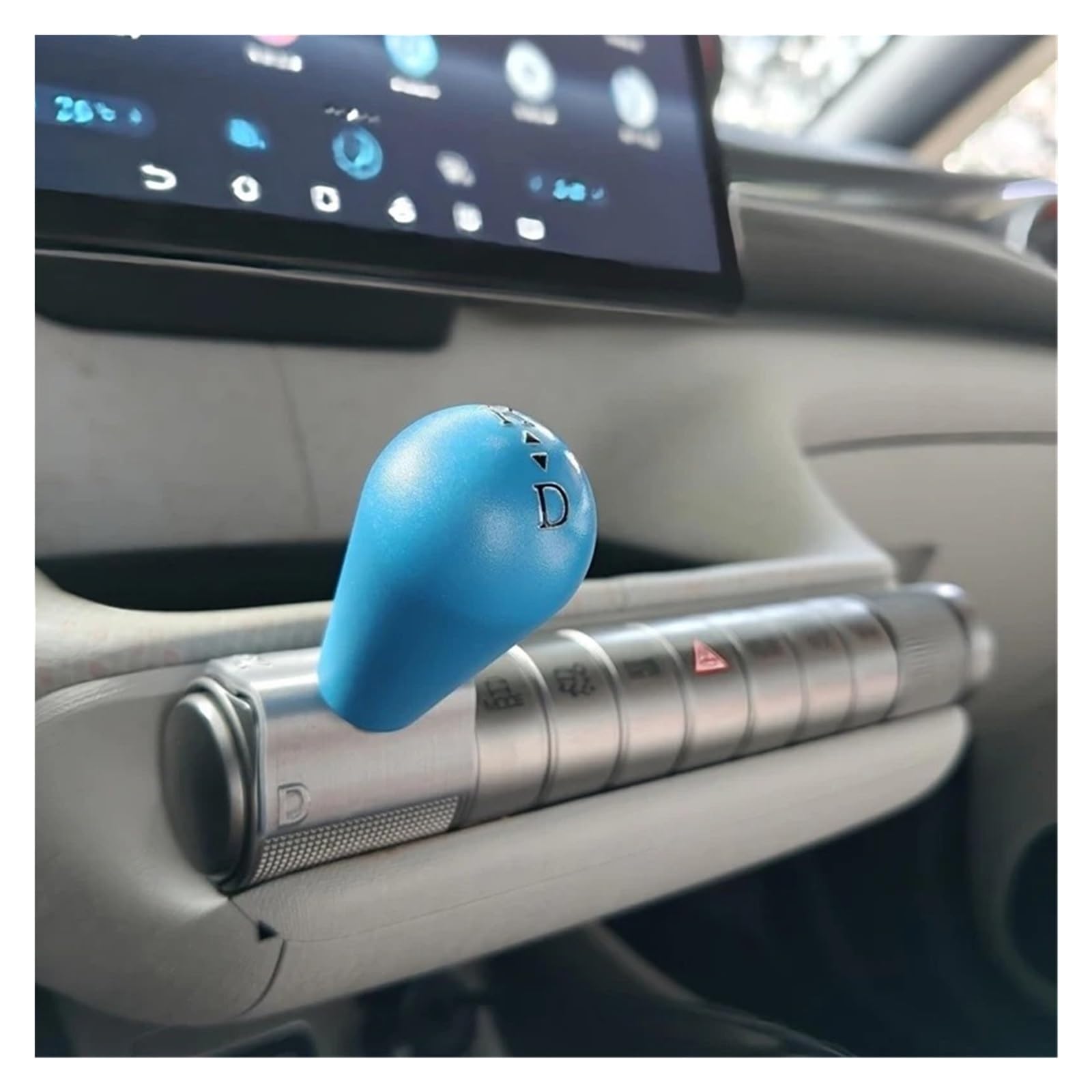 DWTNMEX Gear Shift Knob for BYD for Dolphin for Seal Car Gear Head Shifting Shift(B)
