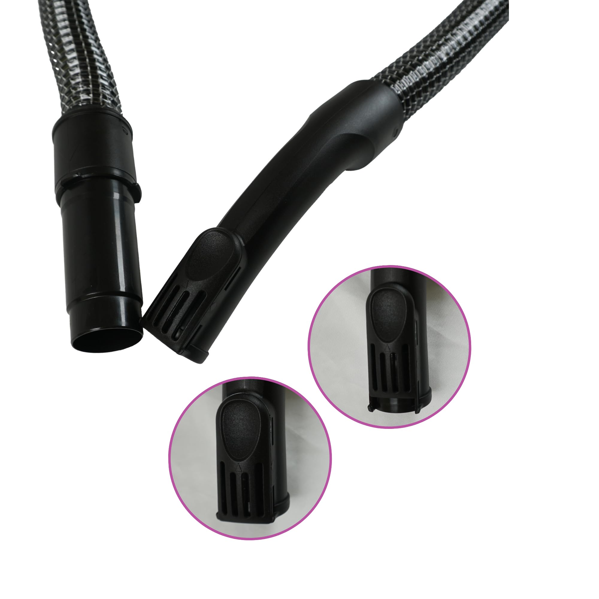 Schlauch / Schlauch für Staubsauger - Länge 2 m - passend für Bosch - Original Artikelnummer 17008859 (00145666/0068052)