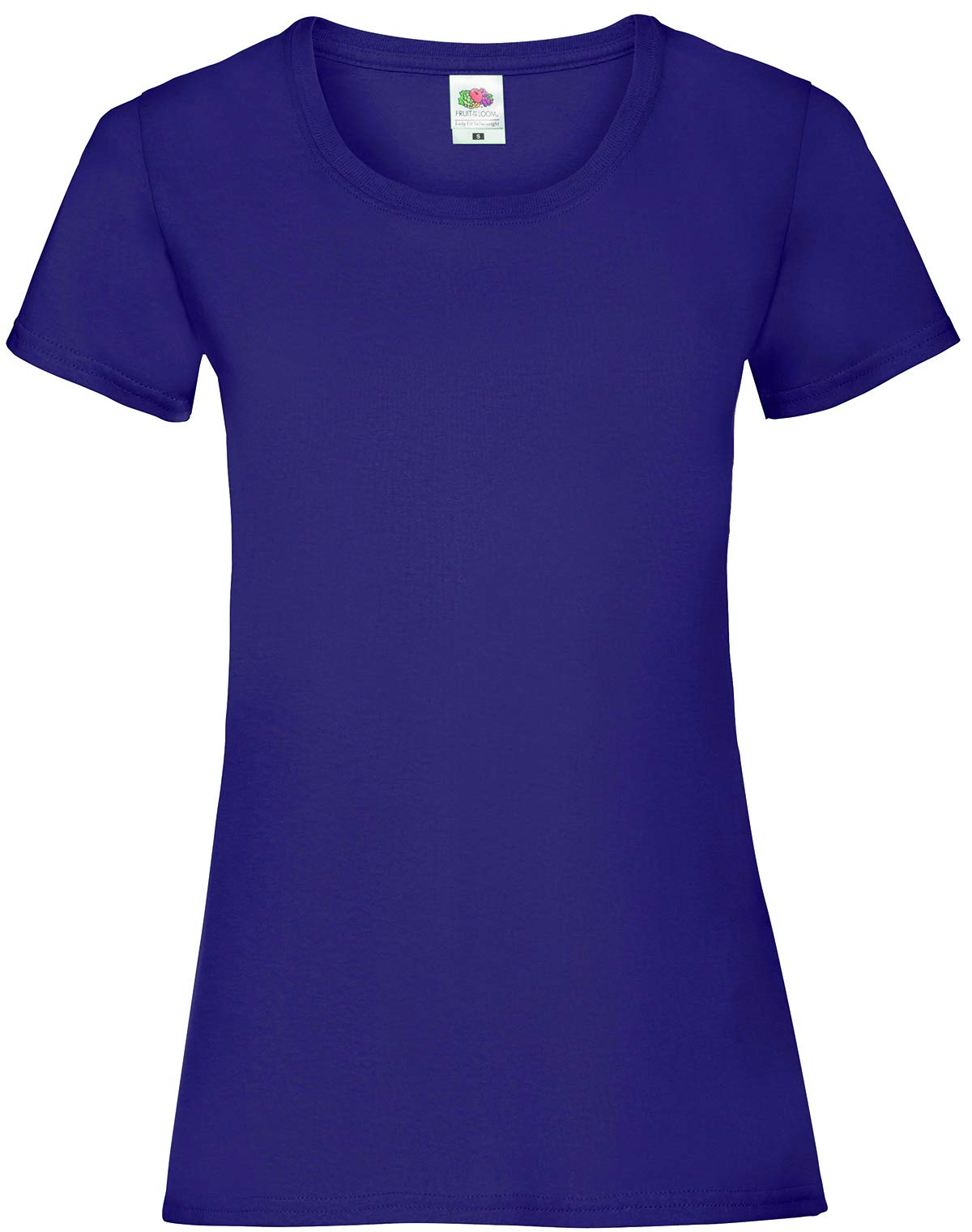 Fruit Of The Loom Women's Purple Valueweight Short Sleeve T-Shirt, 16 (Manufacturer Size:x-Large)