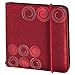 Hama Up to fashion, Custodia in nylon per 24 CD/DVD, colore: Rosso