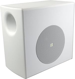 JBL Professional Control 50S/T-WH Surface-Mount Subwoofer for Subwoofer-Satellite Loudspeaker System, White
