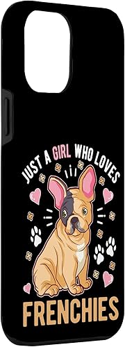 Miniatura 3 de Funda para iPhone 14 Pro Max Just A Girl Who Loves Frenchies Bulldog Francés