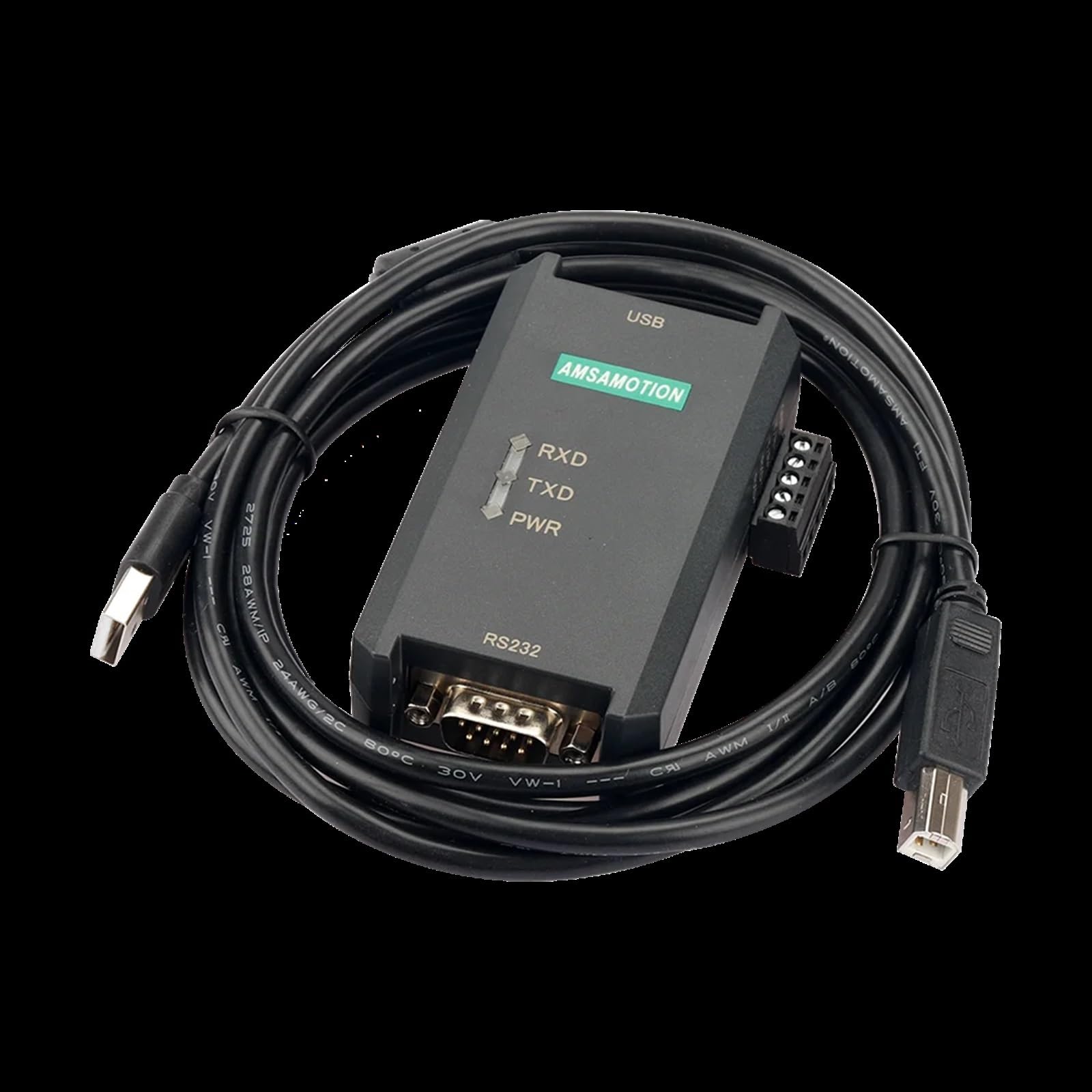 Repetidor USB aislado USB-RS232/485/422 RS485, amplificador de grado Industrial, extensor de distancia, fuente de alimentación externa RS422