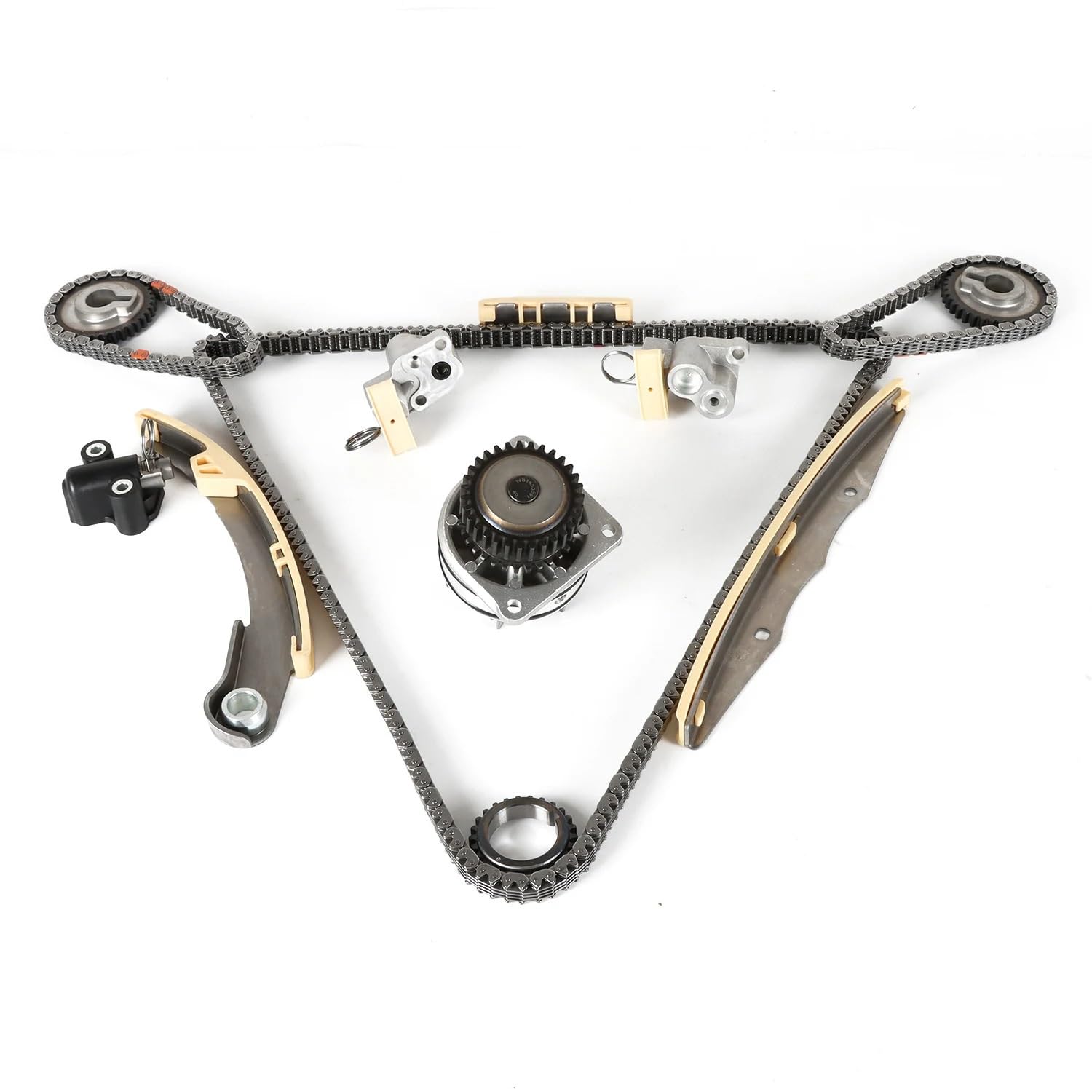 łańcuch rozrządu pompy Pasuje do Nissan NV1500 Pasuje do Pathfinder Xterra 05-10 Pasuje do Suzuki Equator 4.0L 1 zestaw zestaw łańcucha rozrządu woda łańcuch napędowy oleju
