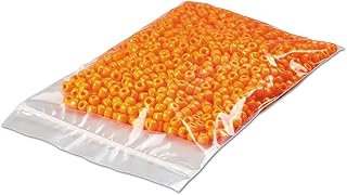 General Supply 2MZ58 Zip Reclosable Poly Bags, 5 x 8, 2 mil, Clear, 1000/Carton