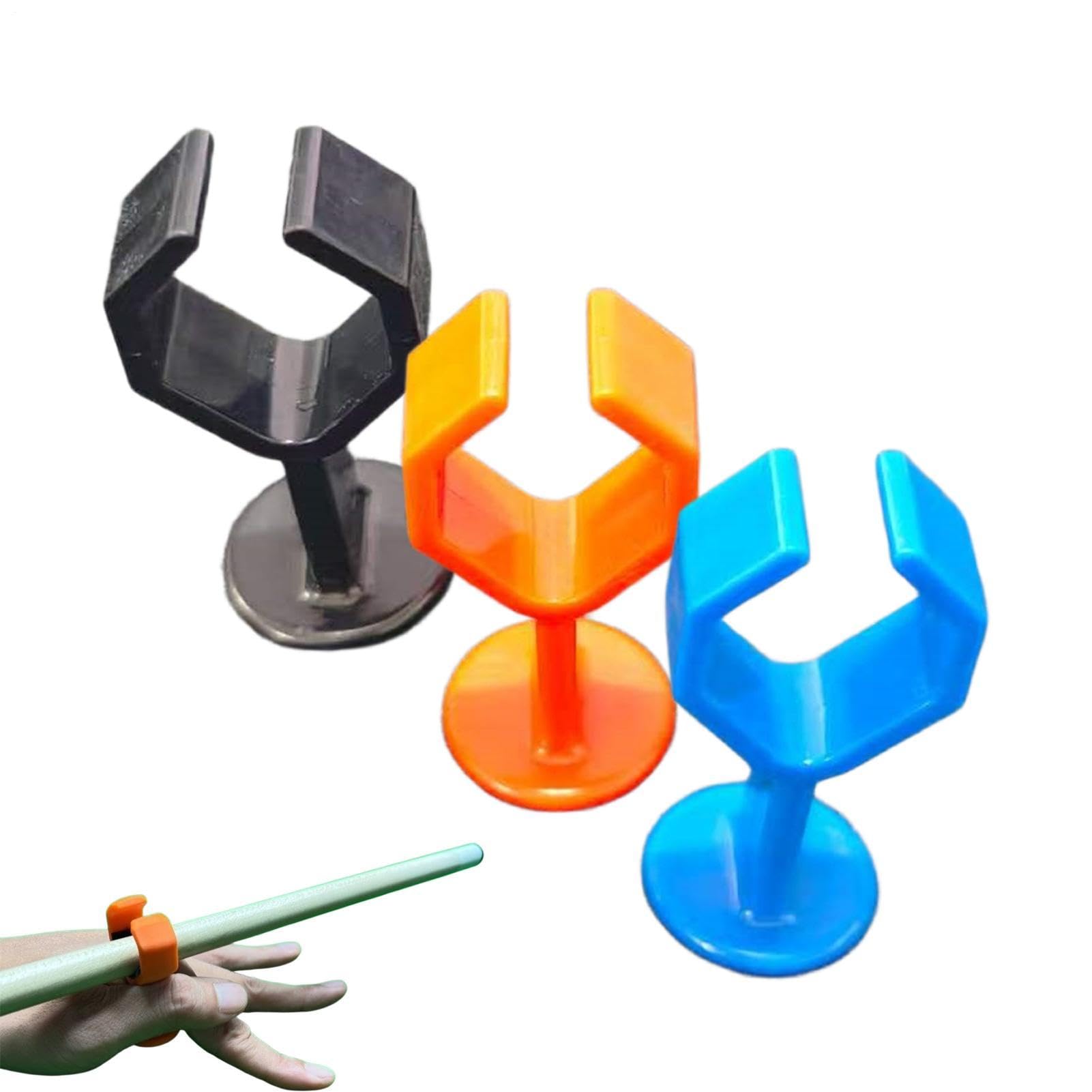Generisch Poolbillard-Queue-Brückenstock 3-teilige tragbare ergonomische | ergonomischer Queue-Halter-Stabilisator für Club- und Heimgebrauch am Pooltisch, Anfängertraining, Spiele,