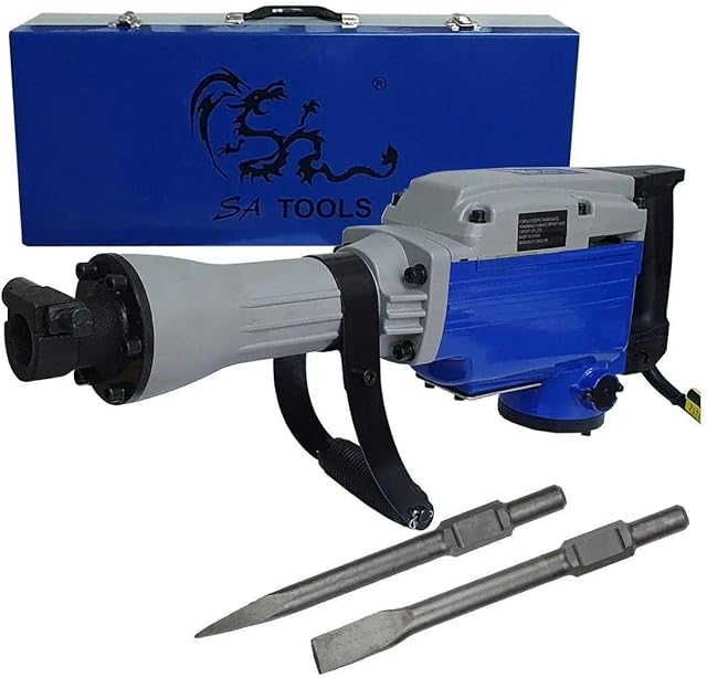 Martelete Rompedor Demolidor 1600w 35j 15kg Com Maleta Sa9095 127v