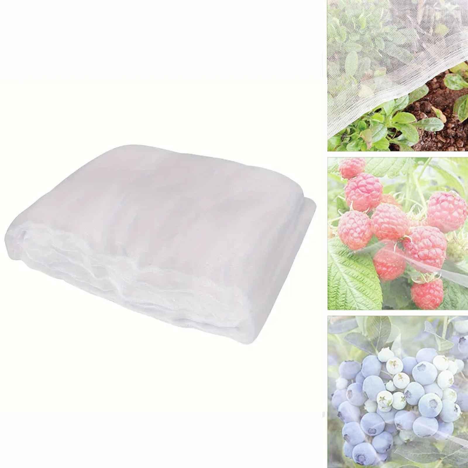 Rete Anti Insetti,Rete Anti Insetti per Orto,Rete di Protezione dagli Insetti,Rete Anti Uccelli,Rete di Protezione delle Piante,Reti Protettive da Giardino,Colture e Serre,1 * 100m