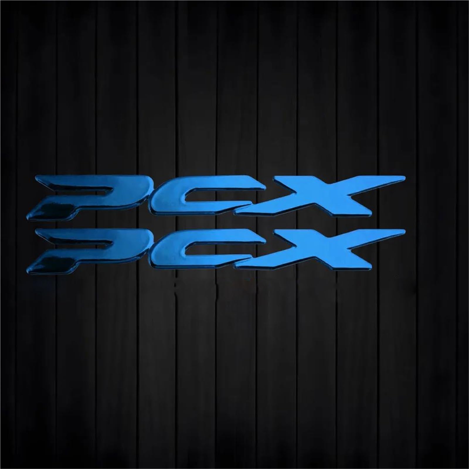 for PCX125 PCX150 PCX160 1 Pair 3D Emblem Motorcycle Epoxy Stickers Moto Scooter Side Body Accessories Decals