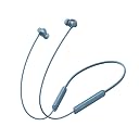 realme Buds Wireless 5 Lite in Ear Bluetooth Neckband with 12.4 mm Dynamic Bass Boost Driver,Upto 35 Hours Playback,45ms Low Latency,IP55 Dust & Water Resistant, Bluetooth V5.4 (Haze Blue) gallery image
