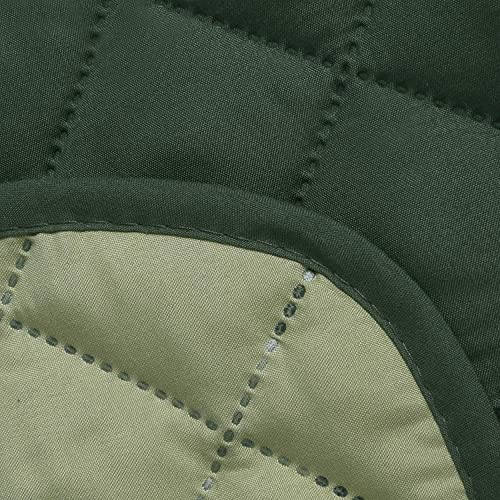 Rose Home Fashion Reversible Cover For Extra-Wide Couch, Sofa Cover, Couch Cover For Dogs, Extra-Wide Couch Covers For Pets, Couch Slipcover, Machine Washable (Sofa-Extra Wide: Huntergreen/Sage) #TOP7