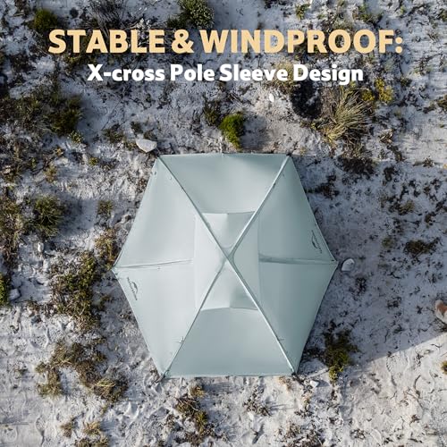 Image of Naturehike Giling 1 /2 Person Backpacking Tent 4 Season Lightweight Tent for Hiking & Bikepacking Easy Setup 3000mm Waterproof Ultralight CampingTents for Outdoor Cycling