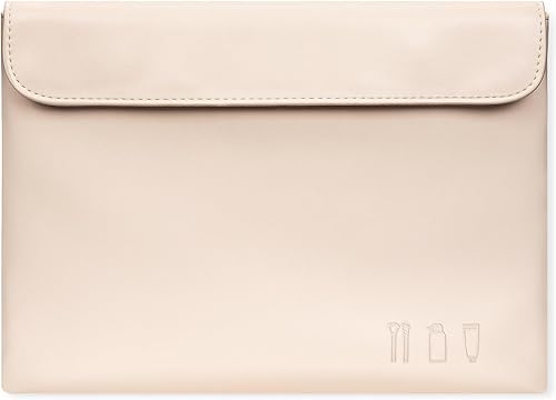 Travel Makeup Bag, cosmetic travel bag Large Capacity Leather Cosmetic Bags for Women,Waterproof Portable Pouch Bag Make up Organizer