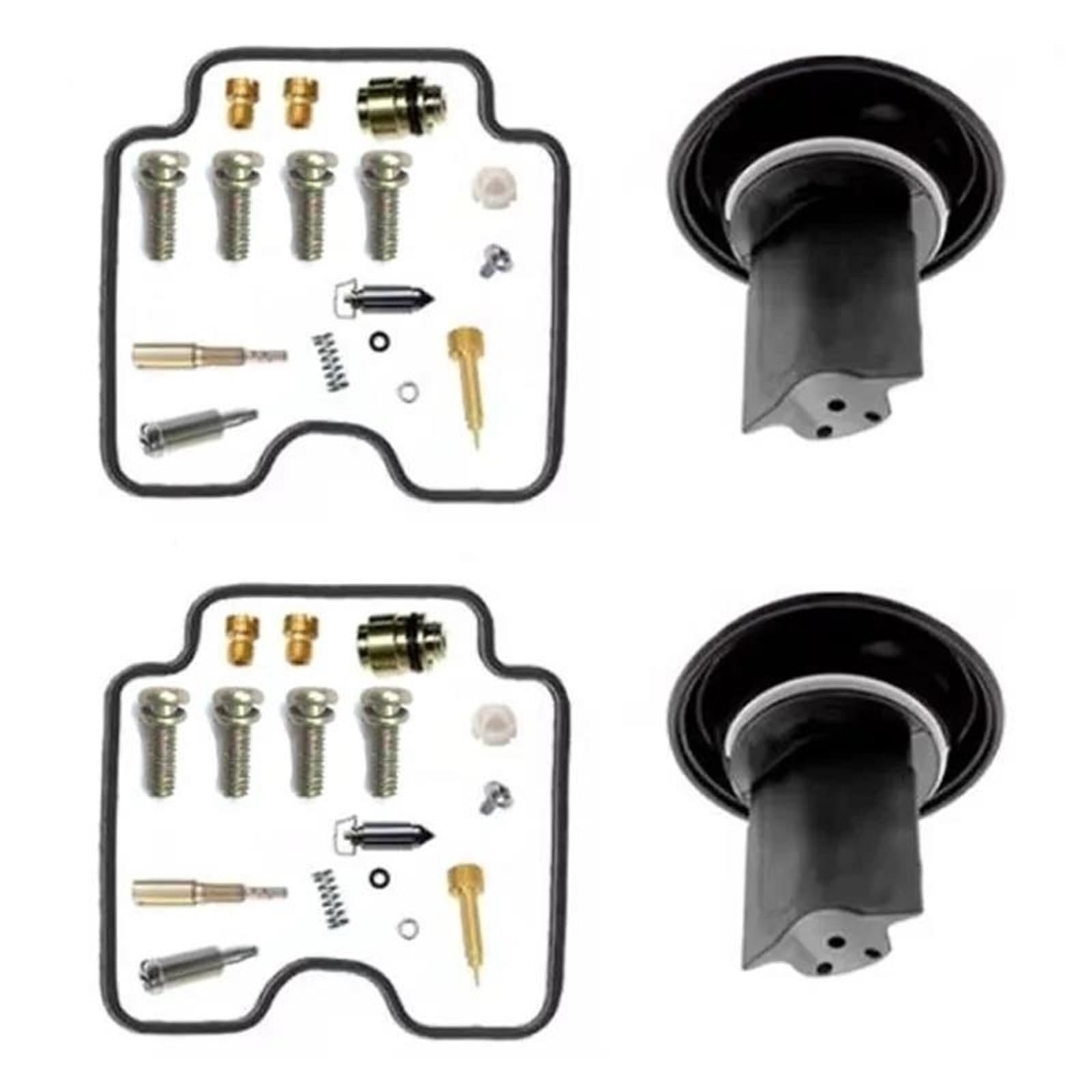 Carb Réparation Kit Réparation Carburateur Pour Suzuki GS500 GS-E 500 GS 500 GSE500 2001-2011, Comprenant Aiguilles, Gicleurs Principaux Gicleurs Lents. Ensemble Pièces(Couleur 3)