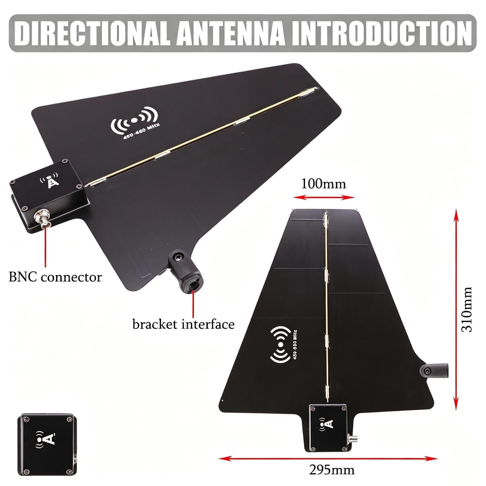 Sistema de Distribución de Atena UHF, Amplificador De SeñAl De MicróFono InaláMbrico