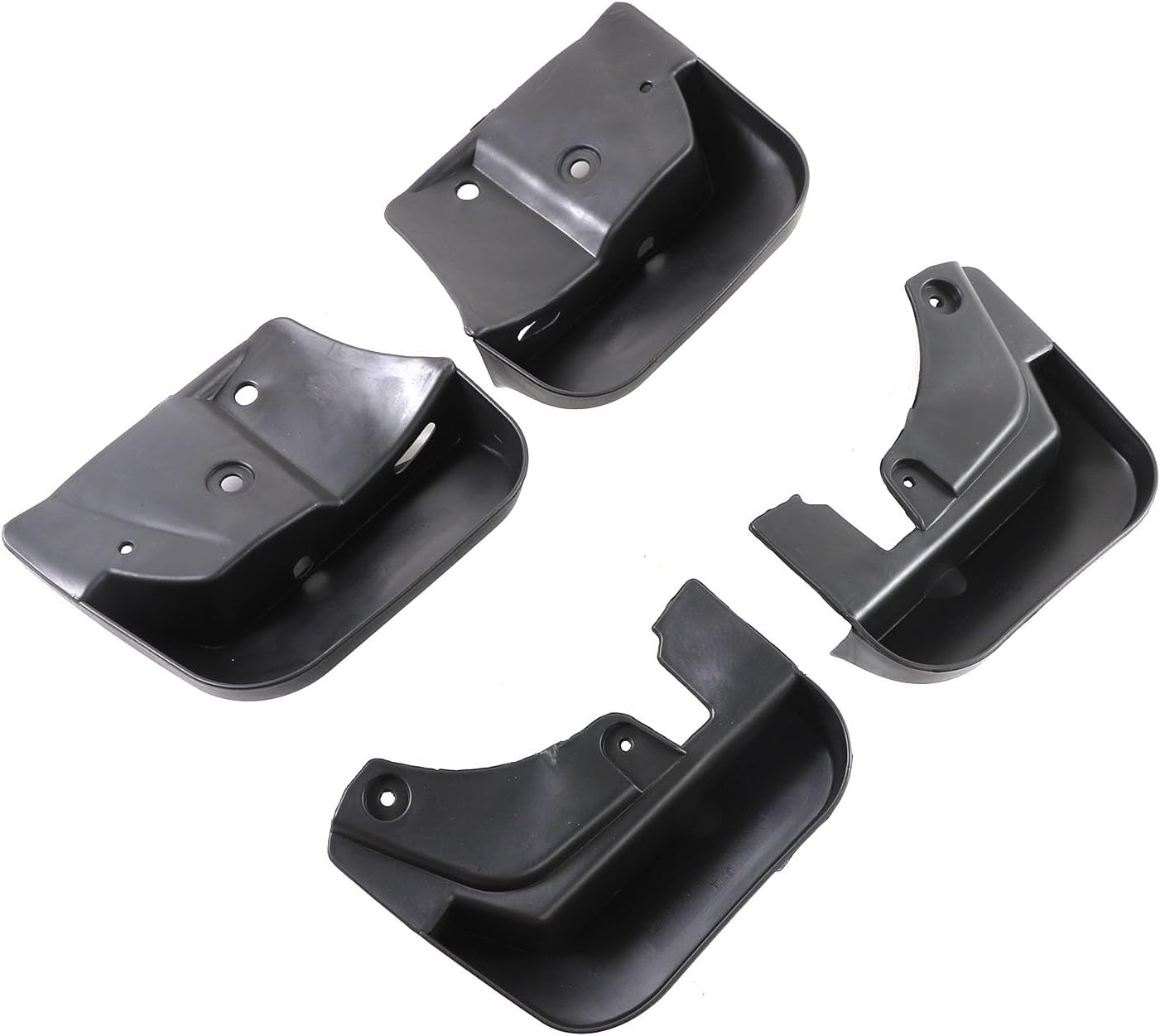 for Subaru Mud Splash Guards Front and Rear Fender Cover,Compatible with 2008-2012 Subaru Forester Splash Guard Mud Flap Set of 4 Matte Black Mud Flaps