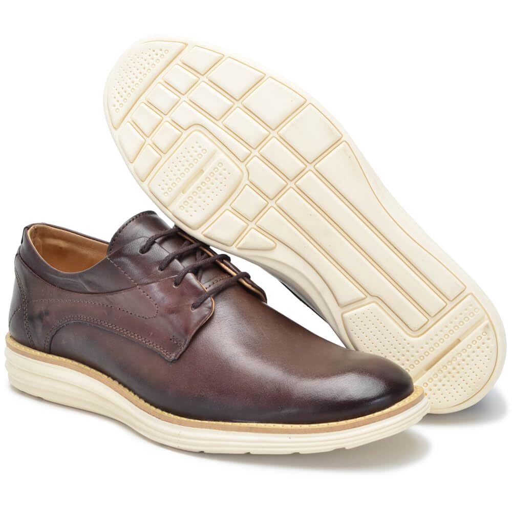 Sapato Masculino Casual Solado Anti Stress Auto Confort em promoção! Veja a oferta e mais achadinhos de Sapatos 4 Hoje é o melhor dia para comprar Sapato Masculino Casual Solado Anti Stress Auto Confort com aquele preço maroto! Promoção! Aproveite a oferta! 4