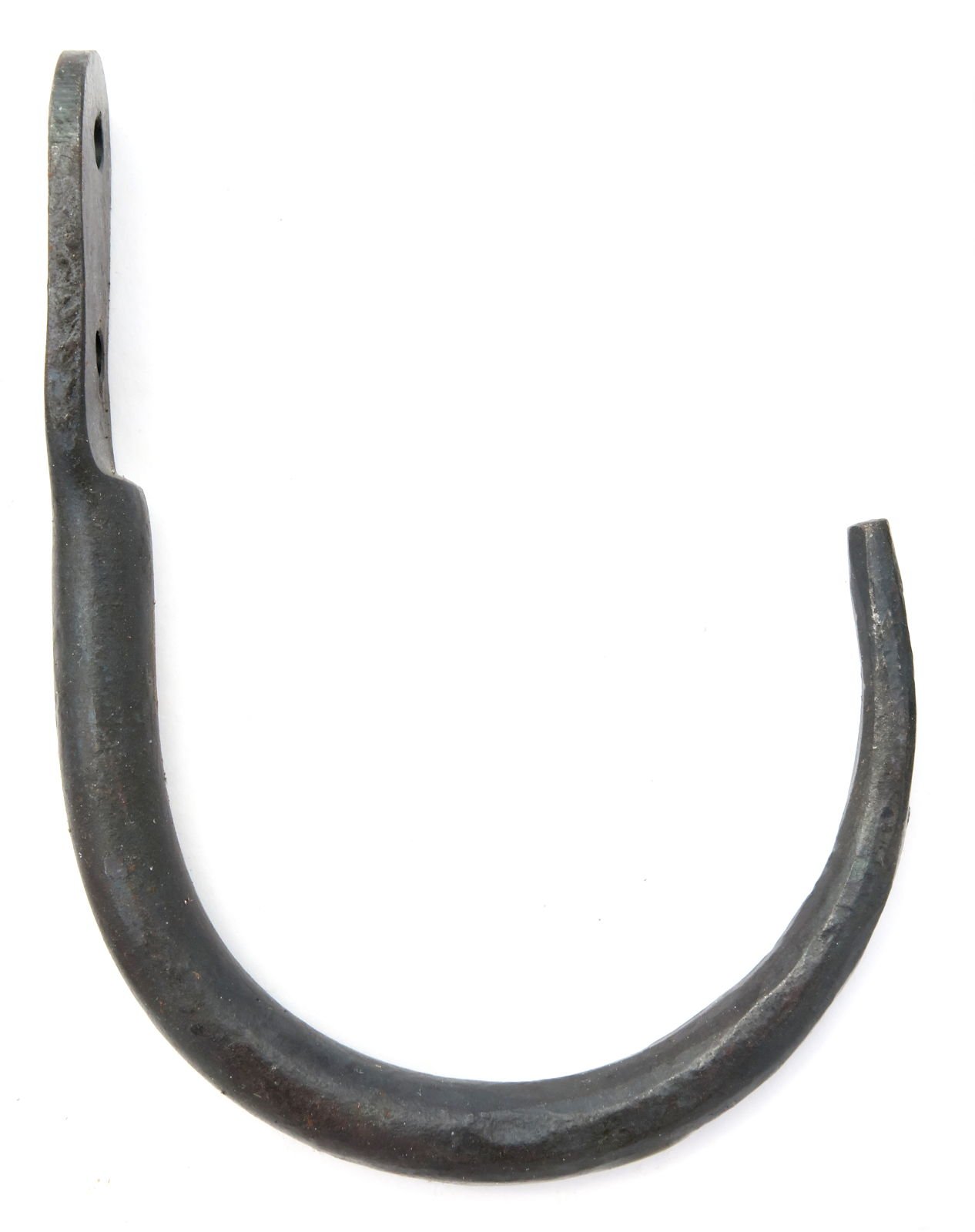 Castelion Forge Blackened Black Wrought Iron Butcher's Meat And Game Hooks (Medium Meat Hook)