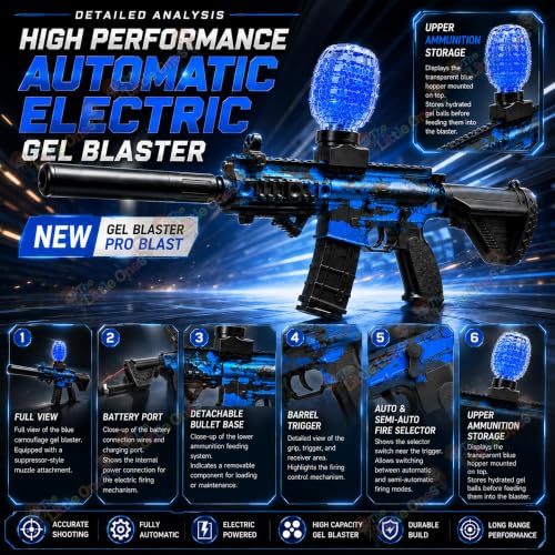 Image of The Little Ones Gel Blaster for Adults Age 15+ Years Above [PRO Advance++][NEW]