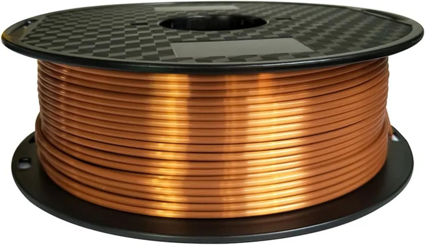 Silk PLA Copper 3D Printer Filament 1.75mm 1Kg, Shiny Metallic-Like Silky Shine, Compatible for 3D Pens & FDM Printers