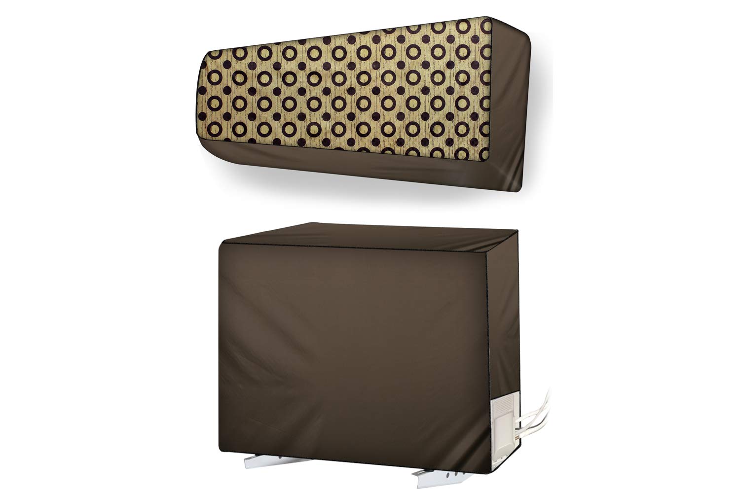 Stylista ac Cover Set of Indoor and Outdoor Unit for 1.5 ton Geometric Pattern Yellow (B07WX3BZND) Amazon Price History, Amazon Price Tracker