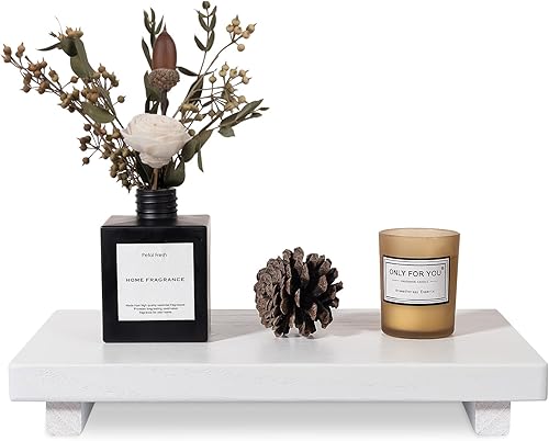 Miniatura 19 de zoocatia Pequeño Soporte de Bandeja de Madera con Pedestal para Decoración de Baño de Granja, Soporte Decorativo de Madera con Altura para Jabonera