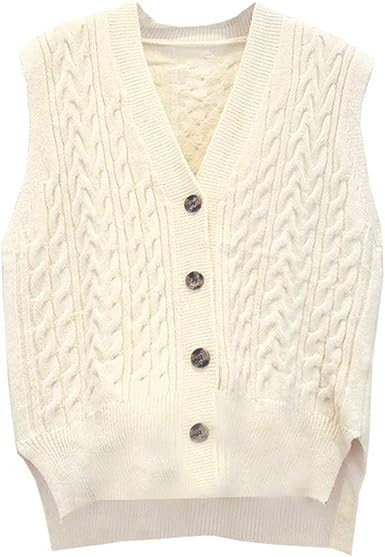 Womens button down sweater vest Clearance