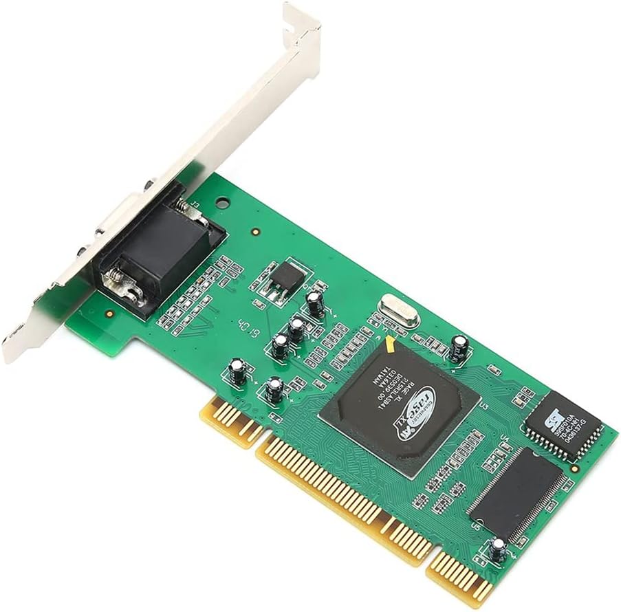 PCI Graphics Card Ati Rage XL 8MB 32Bit Tractor Card VGA Card Support Machine Multi-User Desktop Computer Accessories