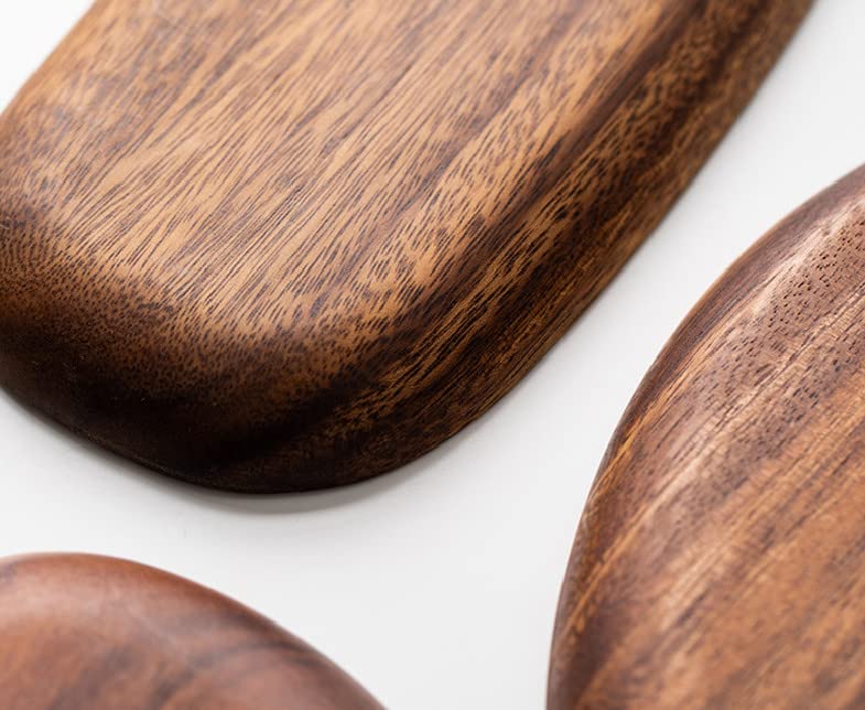 天然木 製トレー 美しい 木目 不規則形状