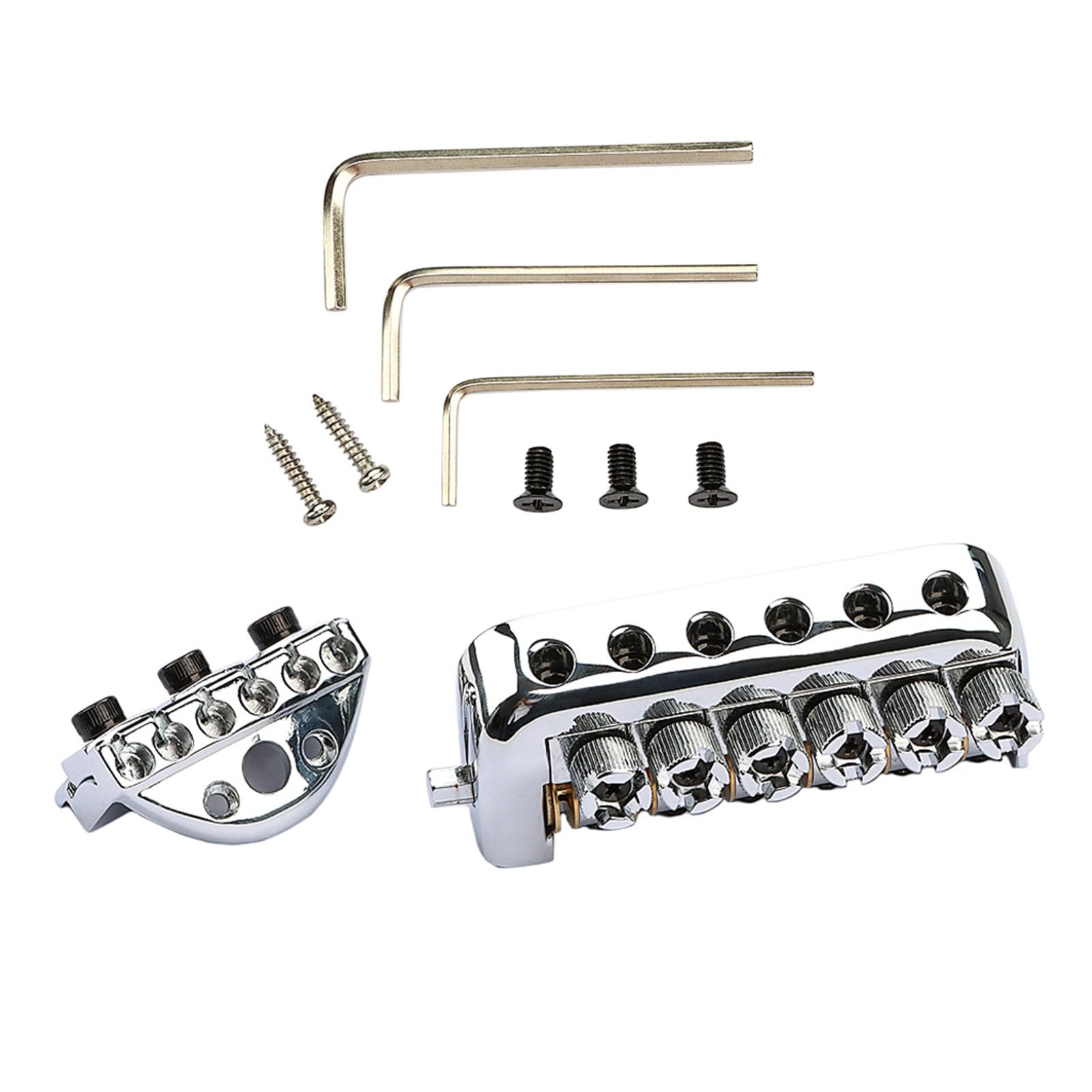 6 Corde Fisso Basso Ponte Basso Elettrico Ponte Chitarra Fisso Chitarra Struttura Lega