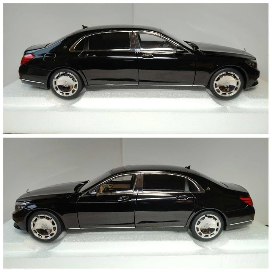 Amazon.co.jp: オートアート マイバッハ Sクラス ブラック 黒