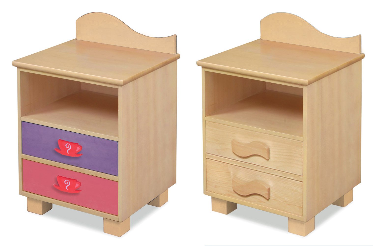 Natural Nightstand, Girl Teaset