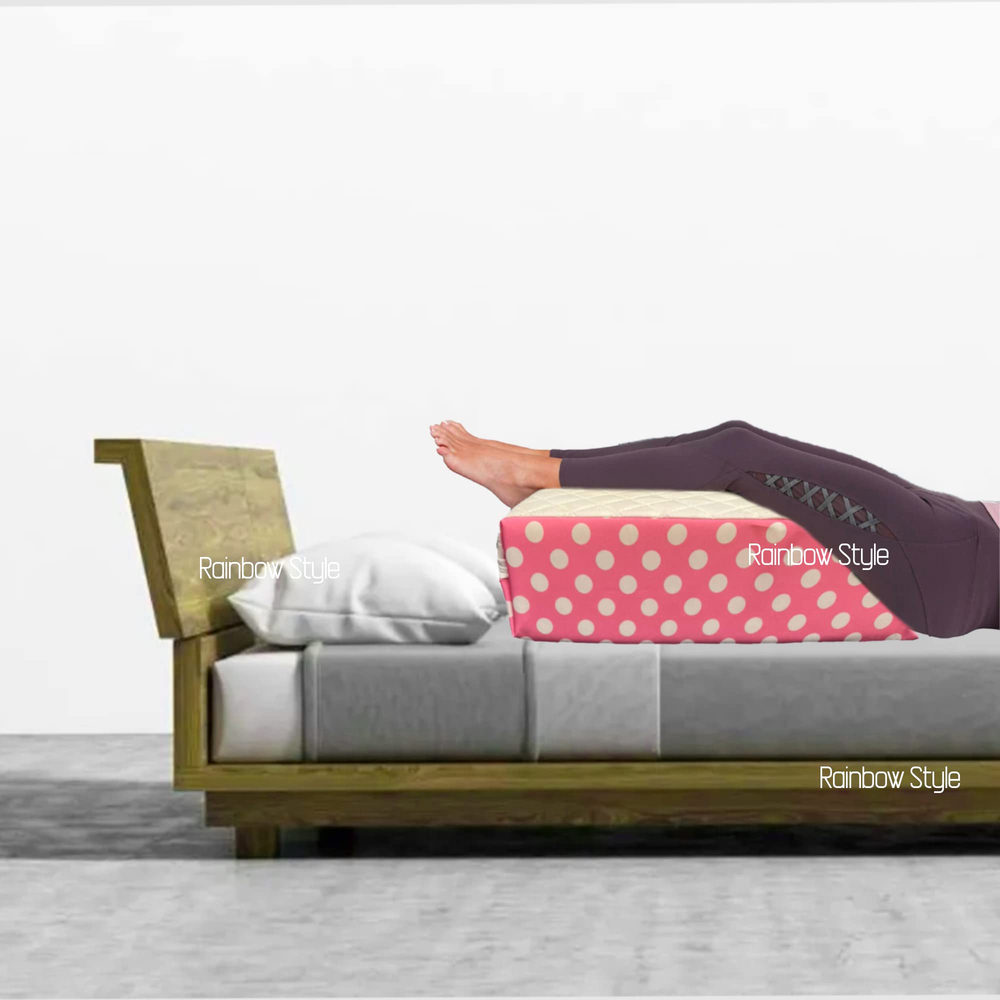 Buy Restorology Leg Elevation Pillow for Sleeping Supportive Bed Wedge