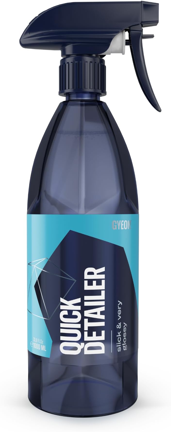 Q²M Quick Detailer Spray - Car Detailing Spray for Coated Cars & Traditional Waxes - Enhances Gloss, Removes Watermarks & Fingerprints on Exterior Surfaces, 1000ml