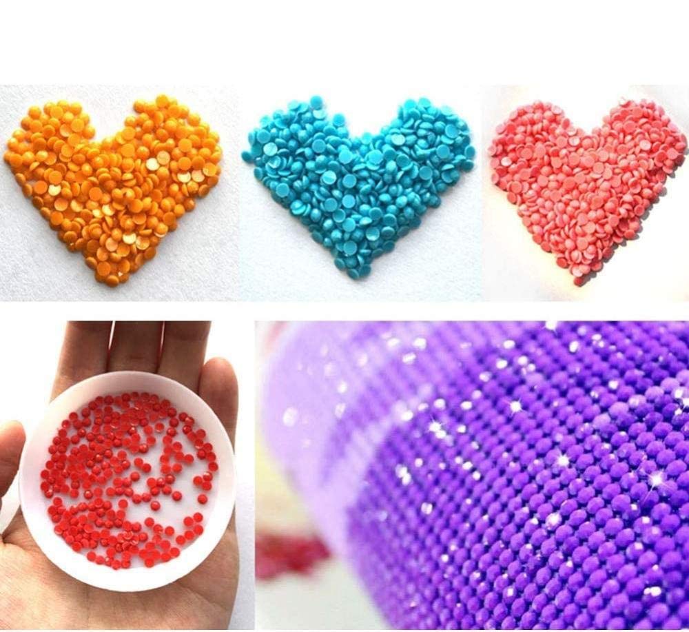 Kit De Peinture Diamant Par Numéro - Broderie Sur Toile 5D - Loisirs Créatifs - Mosaïque - Point