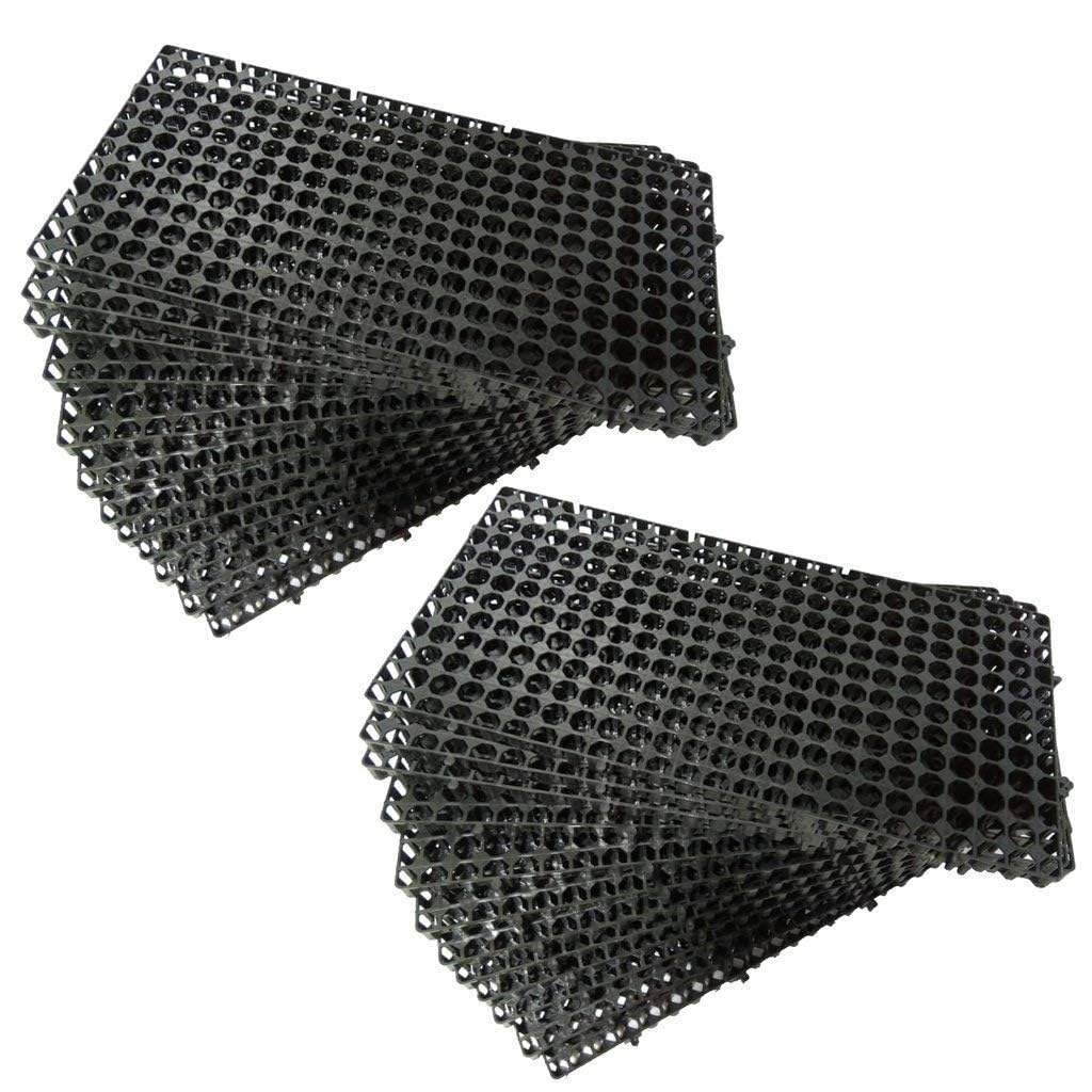 YUVAGREEN Garden Drainage Cell Mats Terrace/Kitchen Garden | Heavy-Duty, Highly Durable Polypropylene Water Drain Cell Mats for Indoor-Outdoor Home Garden (Pack of 5) (B0DDXD3DGR) Amazon Price History, Amazon Price Tracker